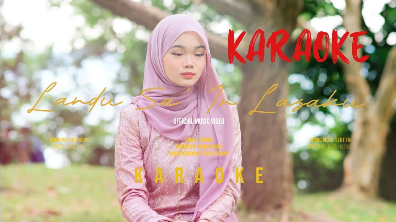 KARAOKE | Landu Sa In Lasaku - Azirah X Treast (Audio High Quality) 
