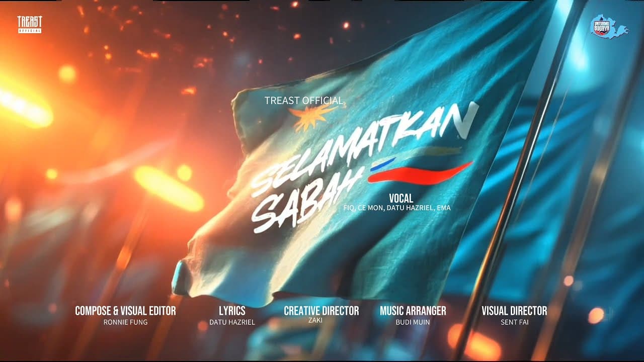 Selamatkan Sabah - Fiq, Ce Mon, Datu Hazriel, Emma X Treast (Official Music Video)