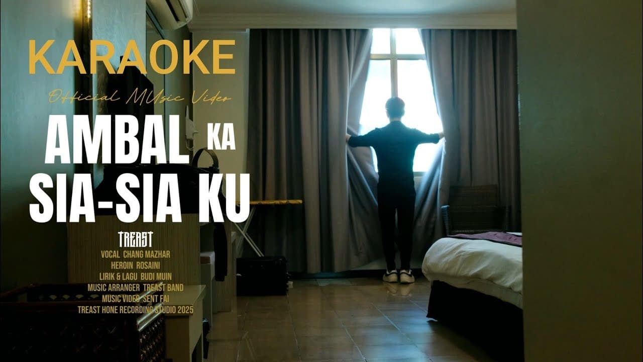 KARAOKE - Ambal Ka Sia-Sia Ku - Treast (Audio High Quality) 